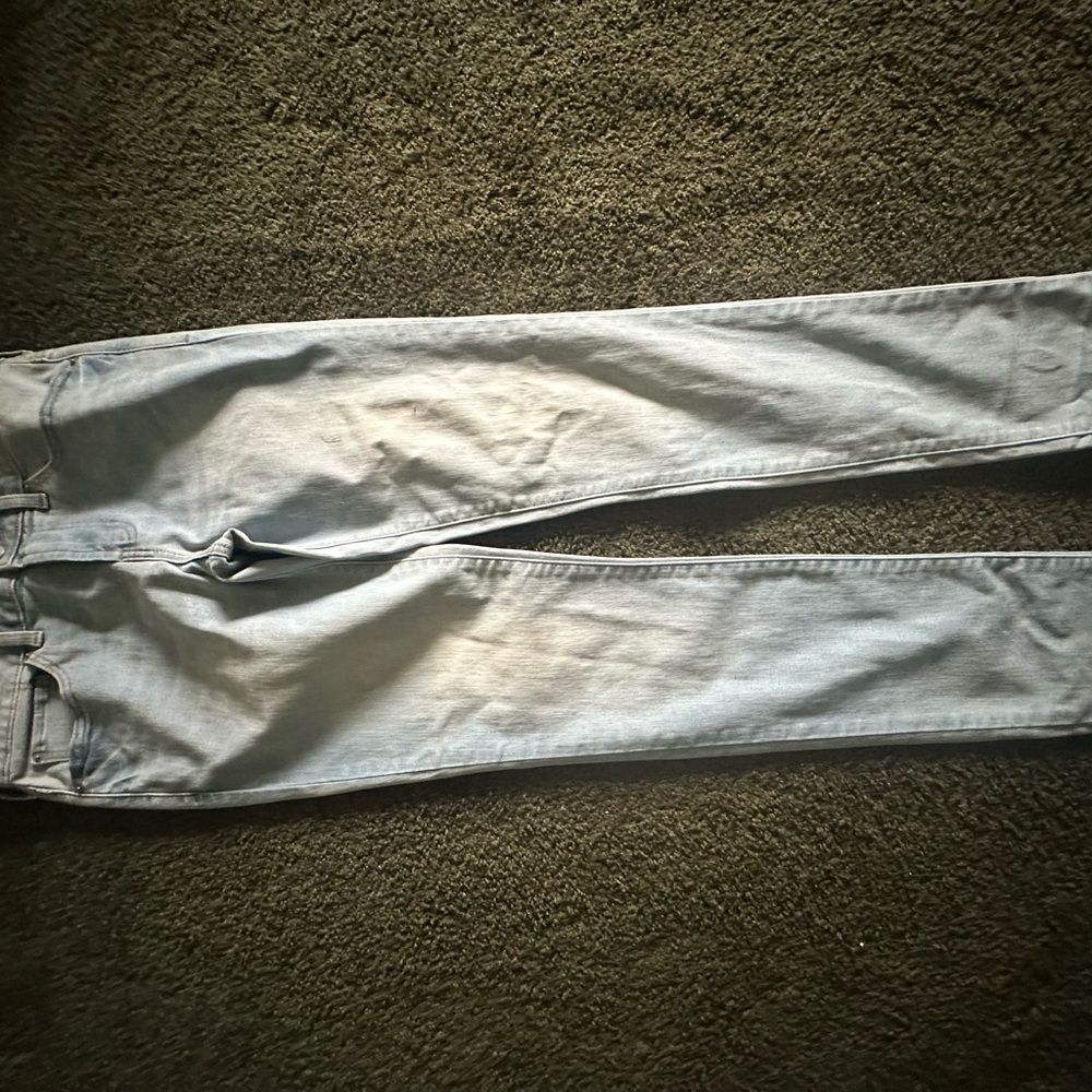 PacSun Blue Skinny Jeans Light Wash Denim